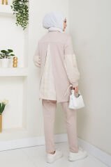 Gömlek Garnili Spor Alt Üst Takım