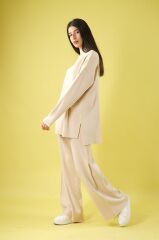 Dik Yaka Triko Alt Üst Takım