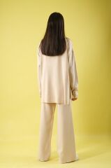 Dik Yaka Triko Alt Üst Takım