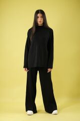 Dik Yaka Triko Alt Üst Takım