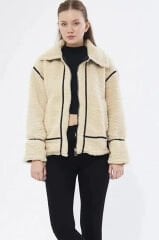 Teddy biker mont bej