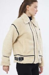 Teddy biker mont bej