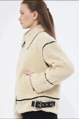 Teddy biker mont bej