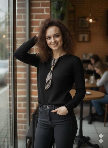 Triko Fiyonklu Kazak