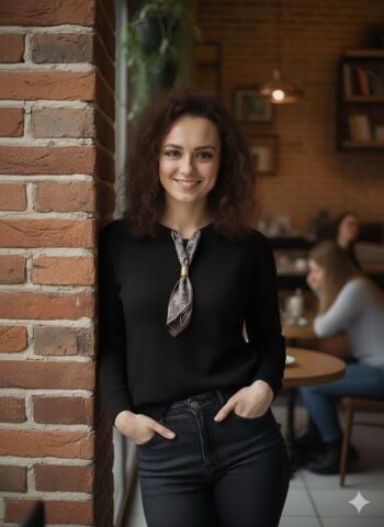 Triko Fiyonklu Kazak