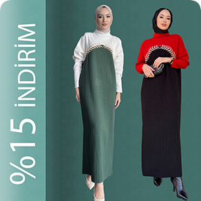 Nakışlı Elbiselerde İndirim